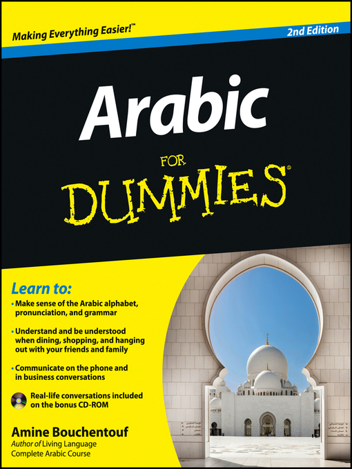 Title details for Arabic For Dummies by Amine Bouchentouf - Available